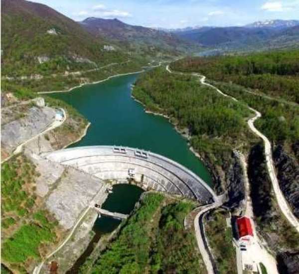Teren la lacul Rusca-Teregova