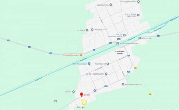 Vand teren pentru casa in Sanmihaiu Roman