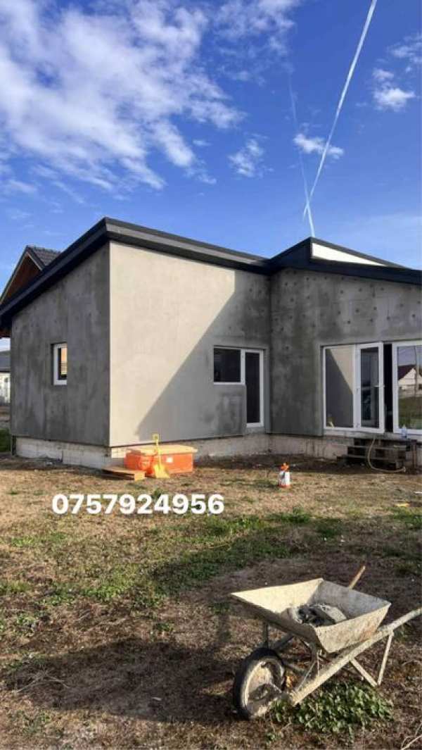 Casă modernă pe un teren generos de 800 m