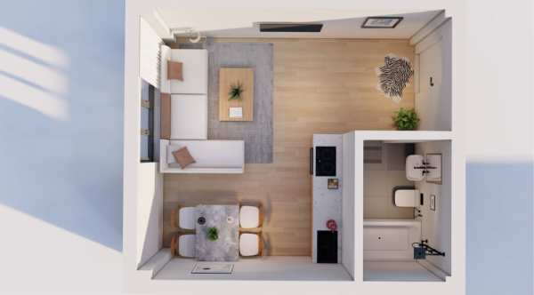 Apartamente 1 Camera | 31 mp | Central | Direct de la dezvoltator