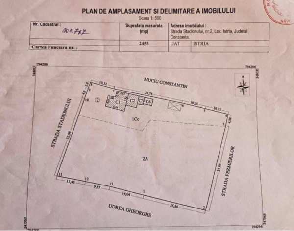 Casă bătrânească renovată cu teren de 2439 mp in Istria, județul Constanța