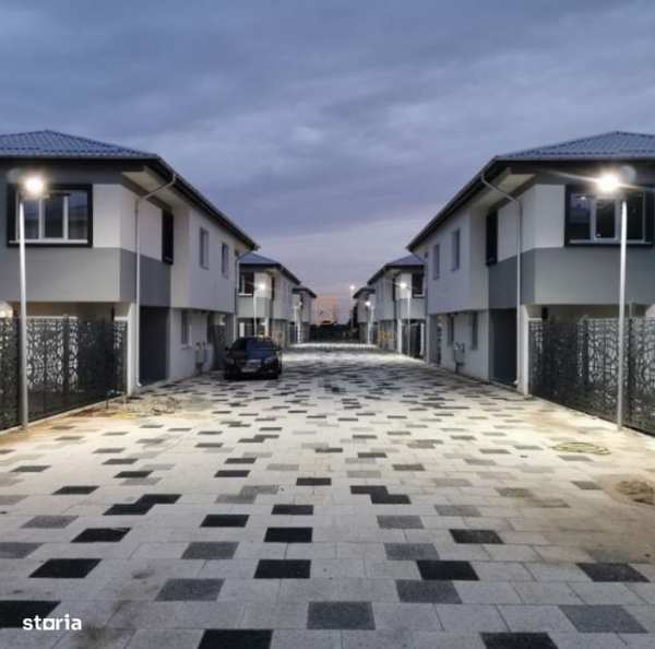 Vila tip duplex, 4 camere, mobilata si utilata, curte amenajata