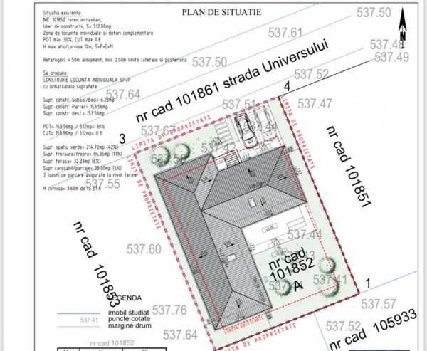 Teren de Vanzare-Sanpetru Residence intre case
