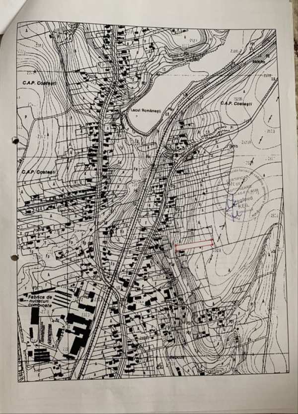 Teren Costesti 2242-Zona Politie