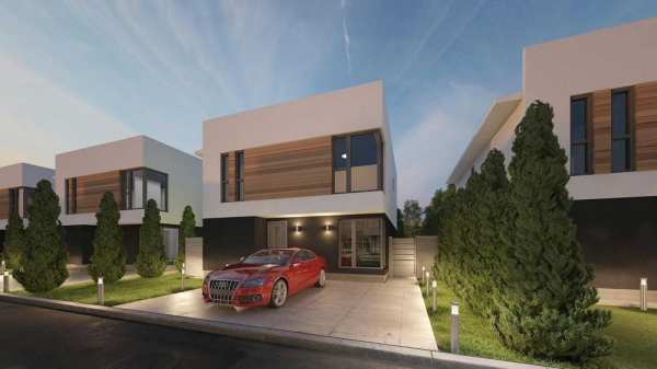 Casă individuală P+1 E, în cel mai exclusivist ansamblu privat