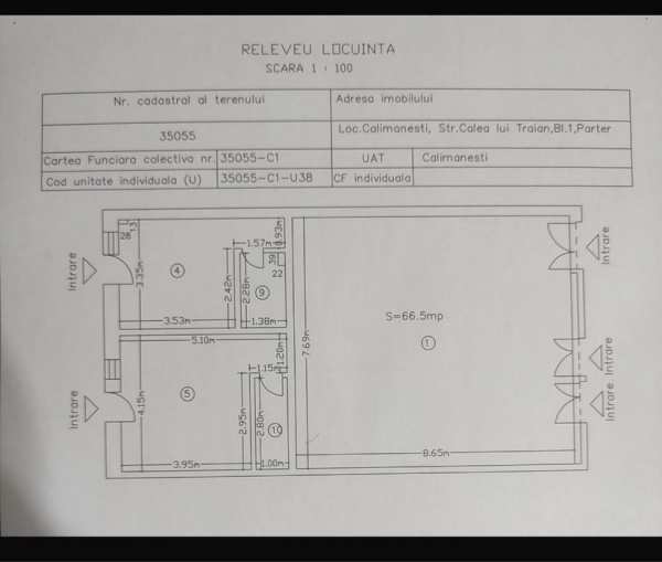 Spatiu de inchiriat sau vanzare