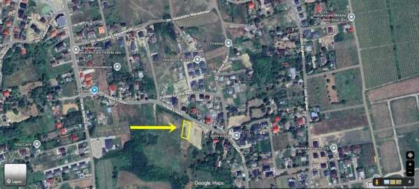 Proprietar vand teren 650mp in Visan,,asfalt,toate utilitatile