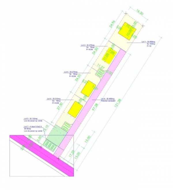 Vand teren intravilan, localitatea Mihăilești
