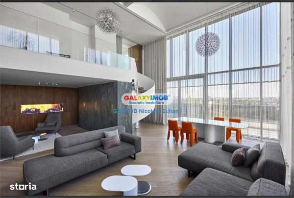 PenthouseTip Duplex 436 mp-5 camere LUX  Floreasca-Barbu Vacarescu Ved