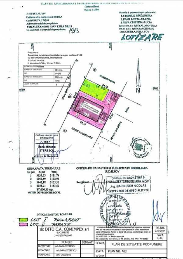 Casa cu teren in chitila 460mp