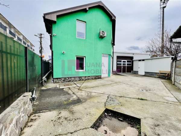 Casa 5 camere P+M+Hala 81mp.Birouri+Depozit+productie.Hala+birouri