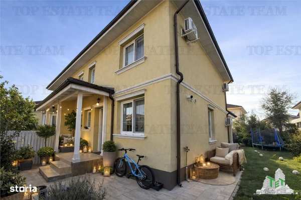 Vila tip duplex de inchiriat Corbeanca Park liniste, natura si confort