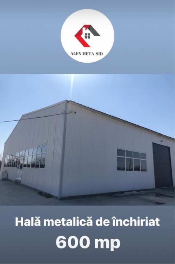 Inchiriez hala metalica
