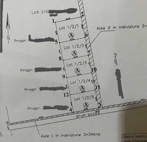 Teren ideal pentru casa ta - Vanatori/550 mp/ drum asfaltat/ utilități