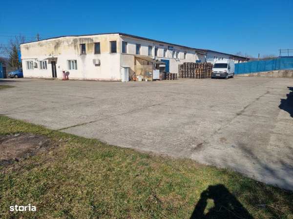 Depozit,birouri,platformă betonată,teren 1.675 mp-Deva