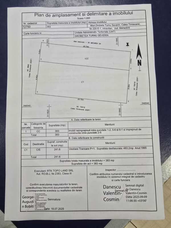 Vând clădire-depozit-birou-producție