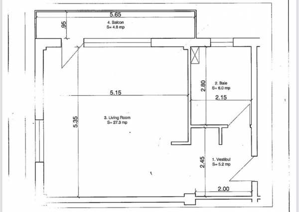 Vand apartament studio Oradea