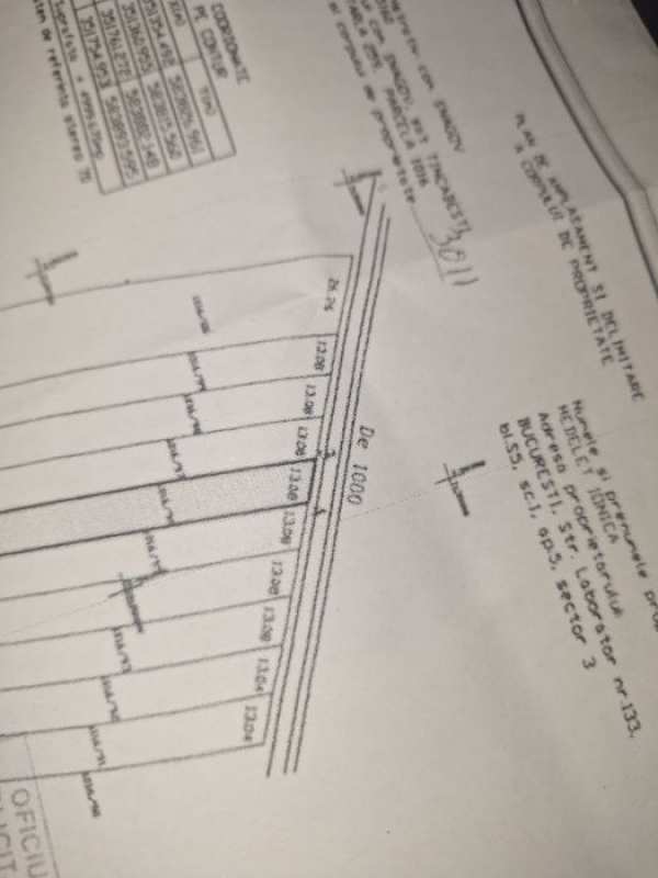 Vând teren intravilan Tancabesti Snagov