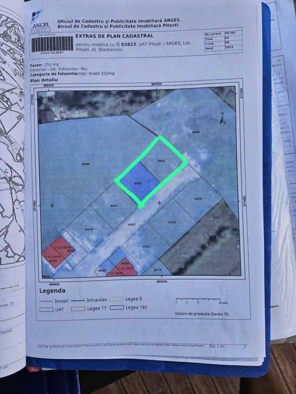 Teren 500mp cu anexa gospodareasca  Pitesti Stadion,Turcesti