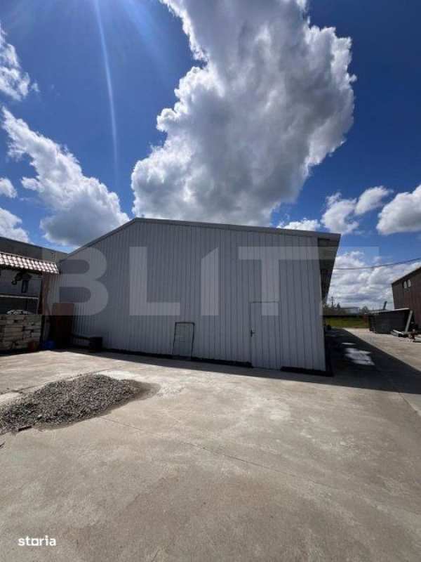 Hala industriala de inchiriat, 300  mp, zona Industriala Vest, Sibiu