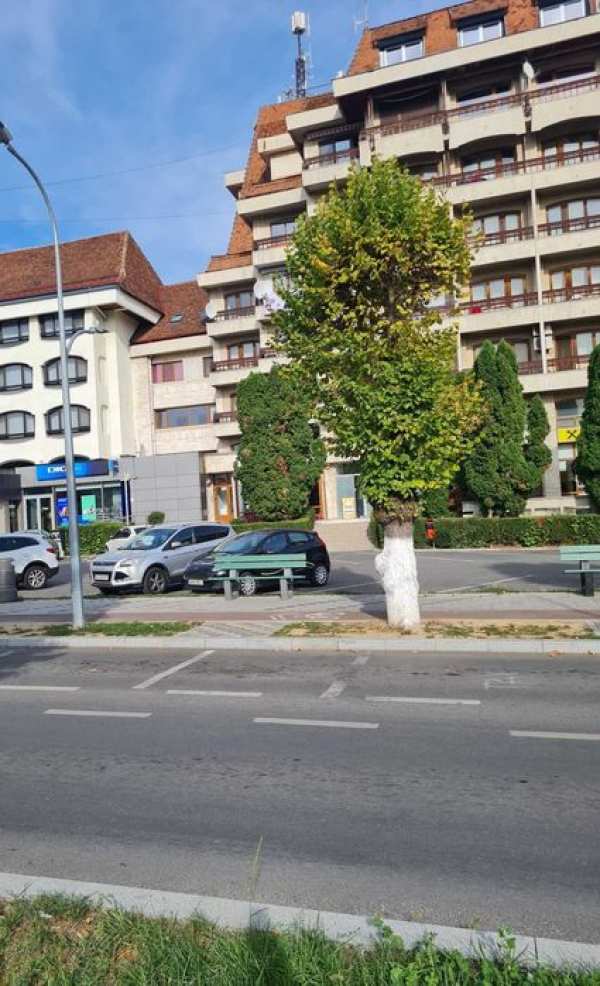 Chirie garsoniera  , vedere la  bulevard ,  mobilata si utilata