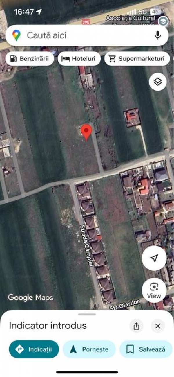 Vând teren Lazu vizavi de strada spicului 380mp