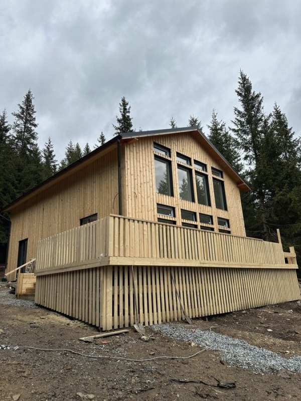 Cabana deosebita in muntele Baisorii