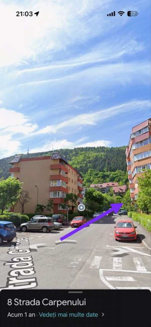 Garsoniera Racadau de inchiriat