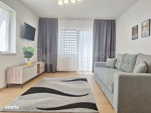 Apartament 2 camere modern, parcare privată, contract ANAF