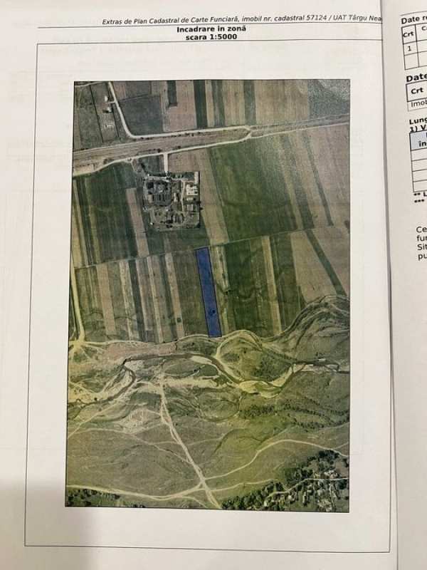 Vand 10000mp  teren Intravilan Targu Neamt (aproape de A8/A7)