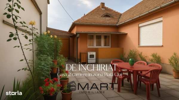 Casa cu 2 camere si garsoniera separata la curte in zona Piata Cluj