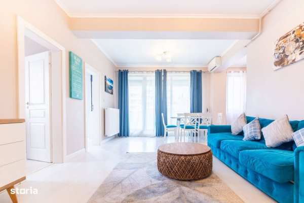 Apartament cu 3 camere, vedere la mare, mobilat si utilat BONUS parcar