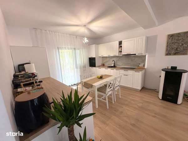 Casa zona Tomesti Iasi + 944 mp teren , MOBILATA si UTILATA