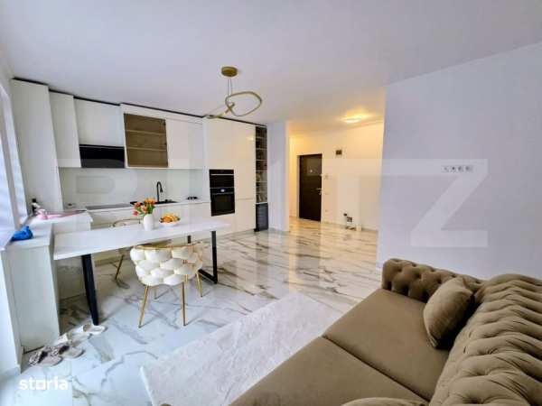 Exclusivitate! Apartament modern, 3 camere, 2 bai, parcare cu CF, Terr
