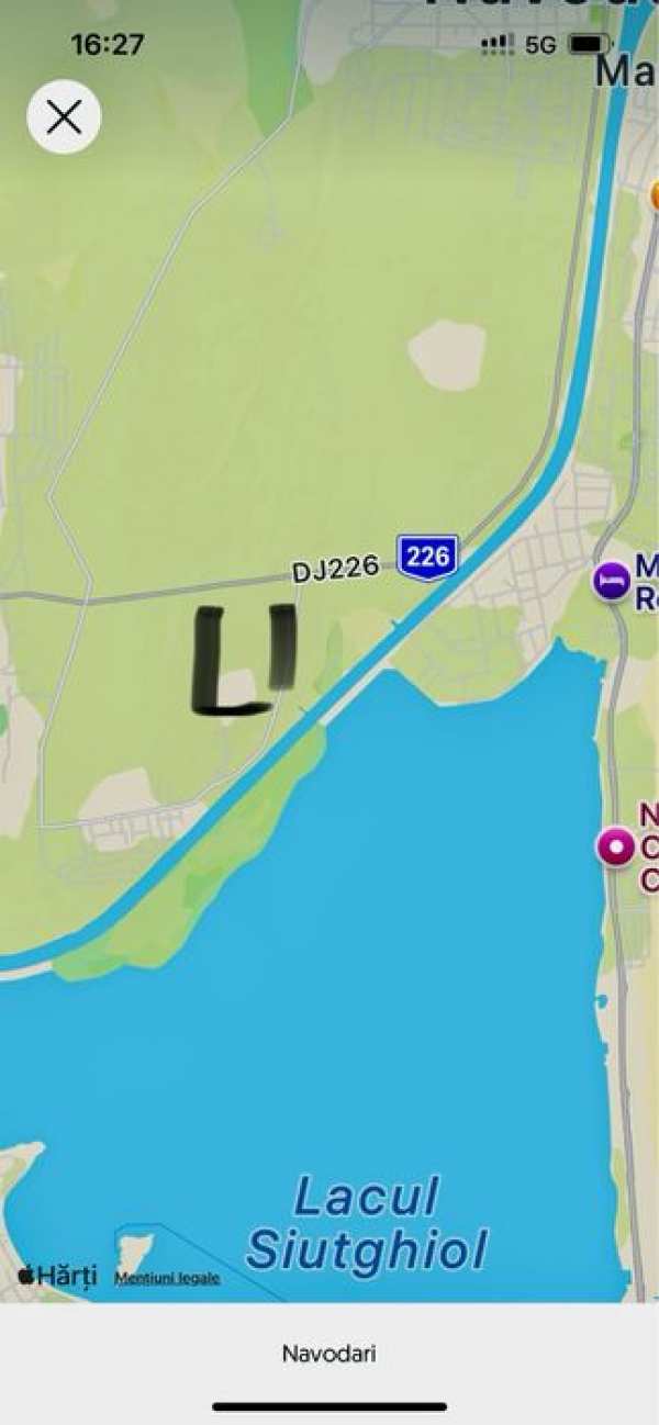 Teren intravilan de vanzare Navodari teren cu deschidere la DJ226