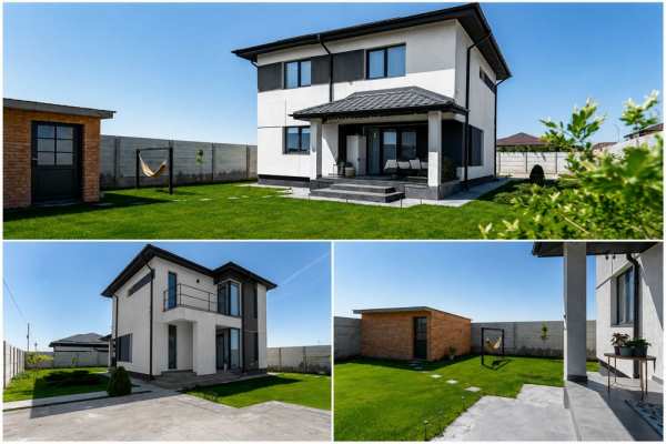 Casă nouă P+E+Pod – ECO – complet mobilată – mutare imediată – Dragomi