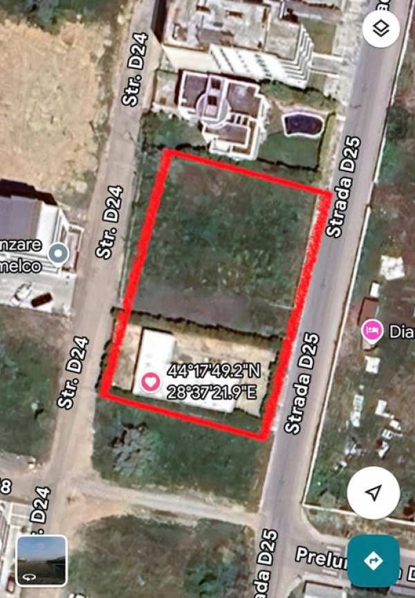 Oportunitate dezvoltatori – Teren 1850 MP, Mamaia Nord