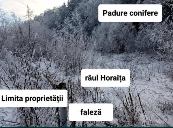 Teren intravilan, lac, heleșteu cu pește,râu 3600m2 intravilan