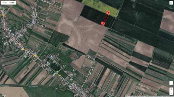 Teren Dragomiresti-Vale- drum asfaltat