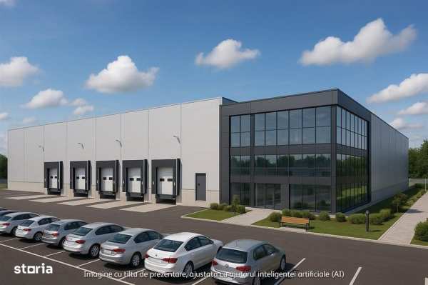 Spatii industriale si birouri 6800 mp in Popesti-Leordeni