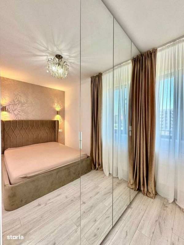 Studio cu 2 camere de închiriat | Mobilat modern | Loc parcare inclus