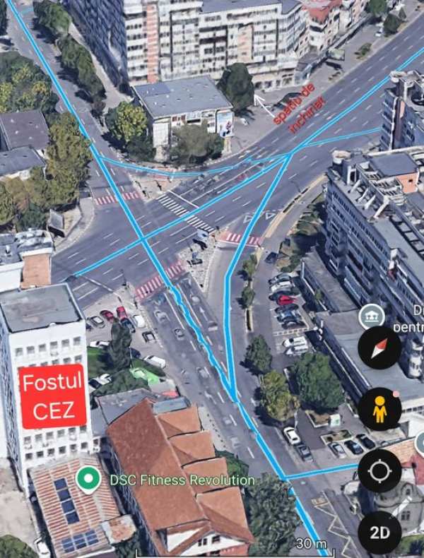 Spatiu comercial de inchiriat ultracentral  330 mp.