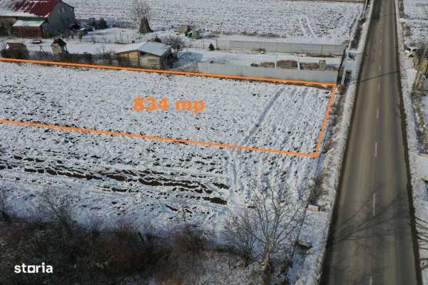 Teren 834 mp Sarata Dealul Nou stradal Itravilan Negociabil