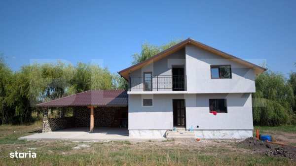 Casa individuala moderna, constructie 2021 – spatioasa, luminoasa La