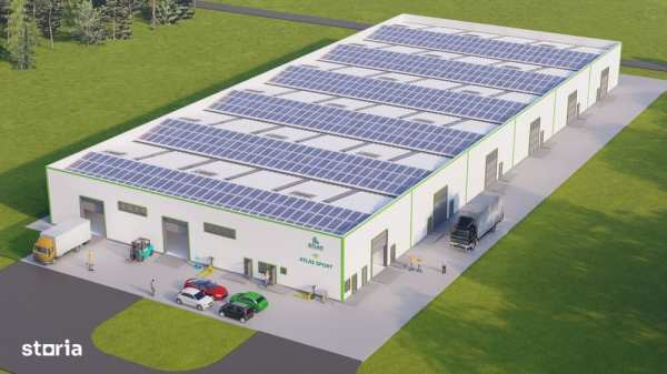 Spații depozitare | hală nouă 600–3600 mp | Parc Industrial Mureș