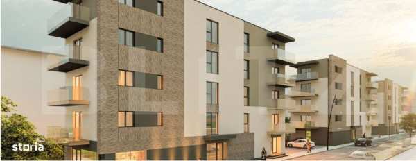 Apartament 2 camere, 44.52 mp finisat nou etaj intermediar, garaj, zon