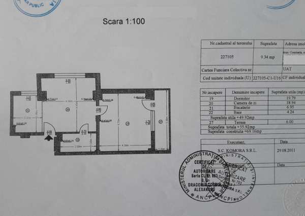 Apartament de vanzare - 2 camere - Baba Novac