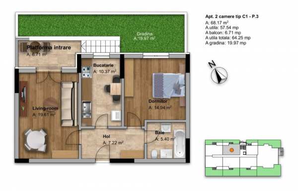 Apartamente cu 1/2/3/4 camere,garsnoiere,studio