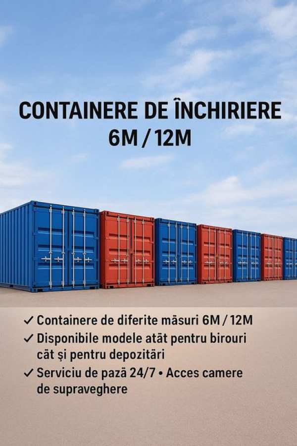 Închiriere Container / Spațiu Deozitare Individual Depozit Boxă