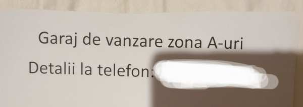 Garaj zona A-uri